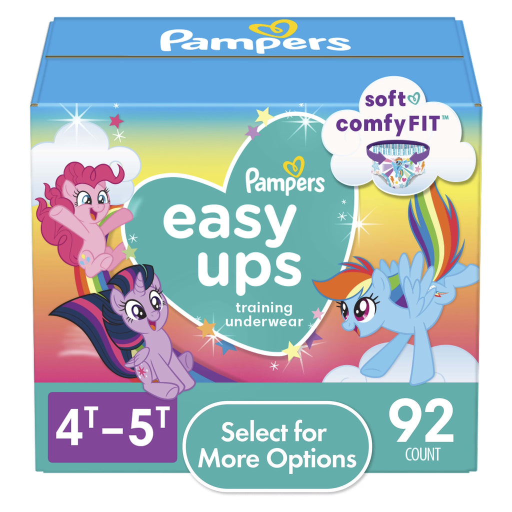 Training Pants Toddler Girls 4T/5T 92 Ct P4902