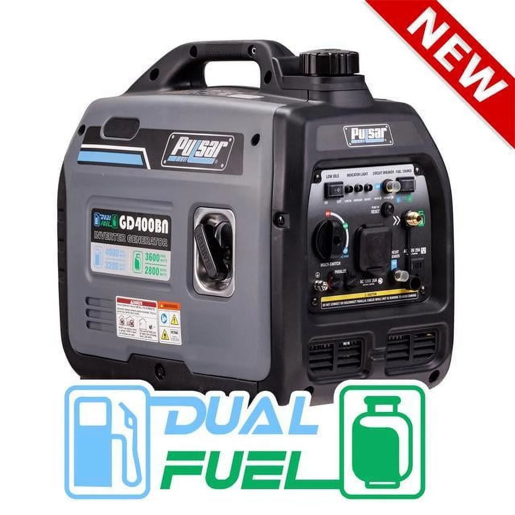 4000W Portable Dual Fuel Generator D871267