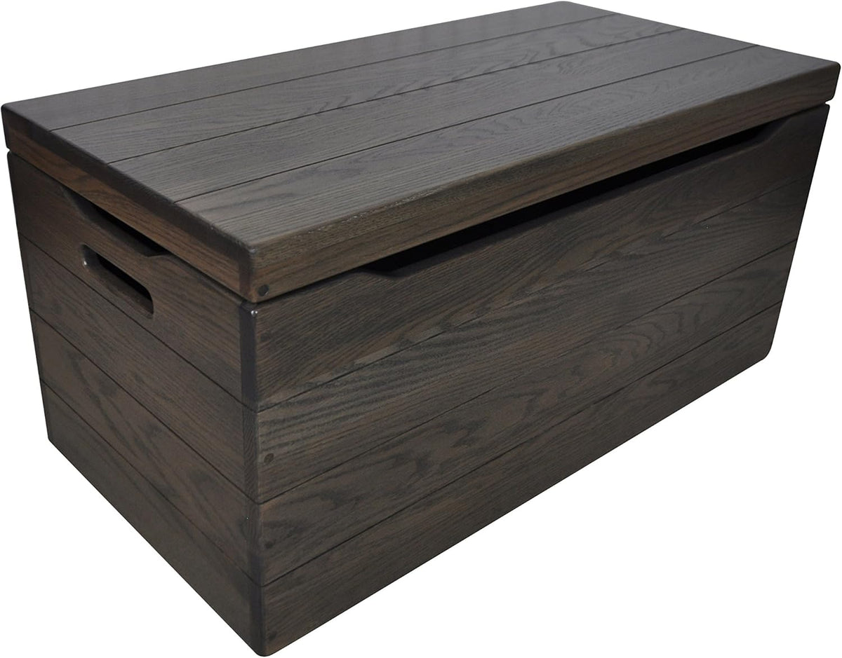 30" Solid Wooden Storage Chest with Handles Q5585