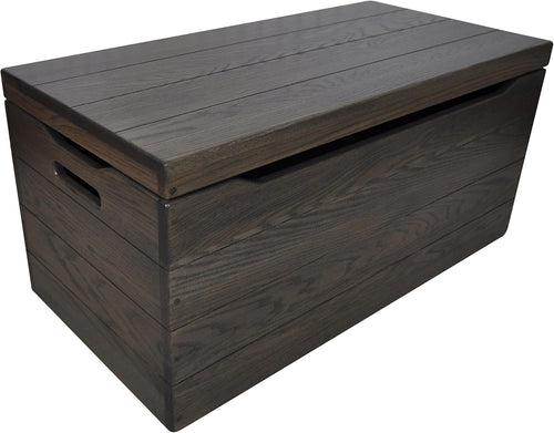 30" Solid Wooden Storage Chest with Handles Q5585