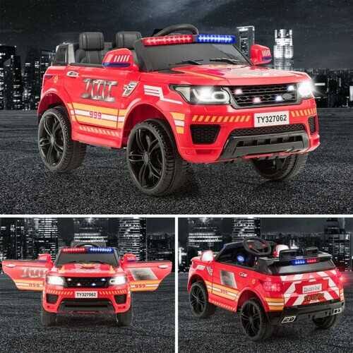 Kids 12 V Battery Powered Electric Ride on Car-Red X43158