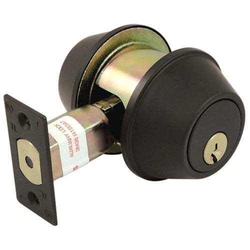 Polished Brass Double Deadbolt W171