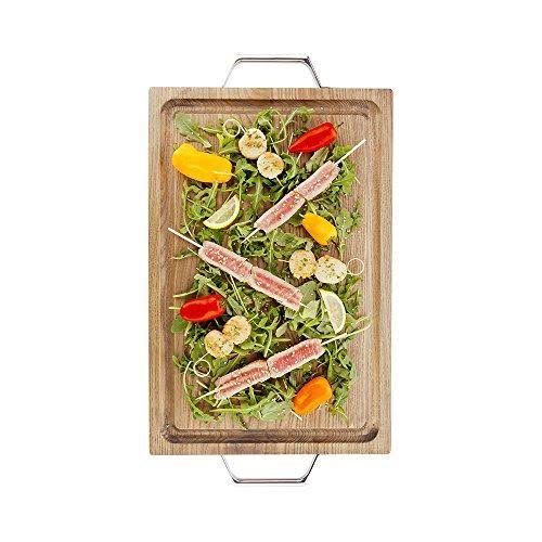 Platinum Ash Wood Serving and Cutting Board 21.5 Inches P4845