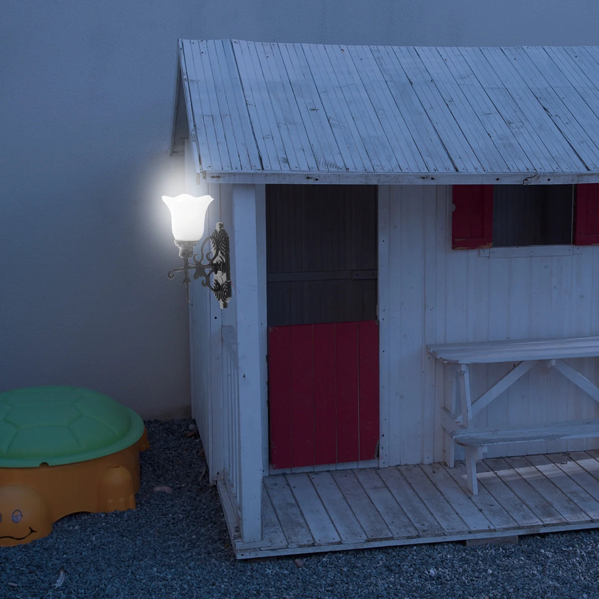 4 Pcs Miniature Dollhouse Wall Light Decor N295472