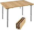 Bamboo Heavy Duty Oversize Portable Folding Table Z9802