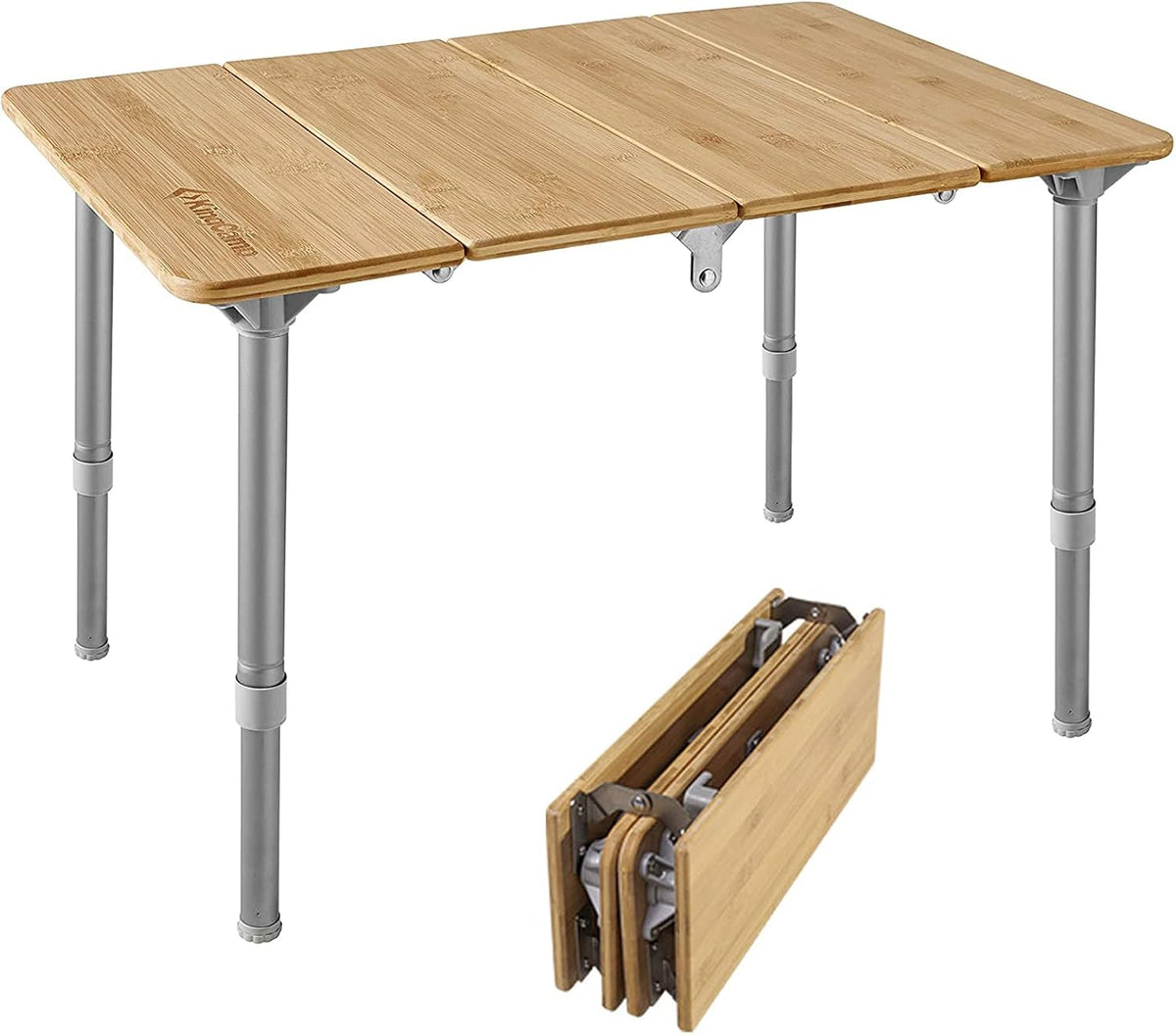 Bamboo Heavy Duty Oversize Portable Folding Table Z9802