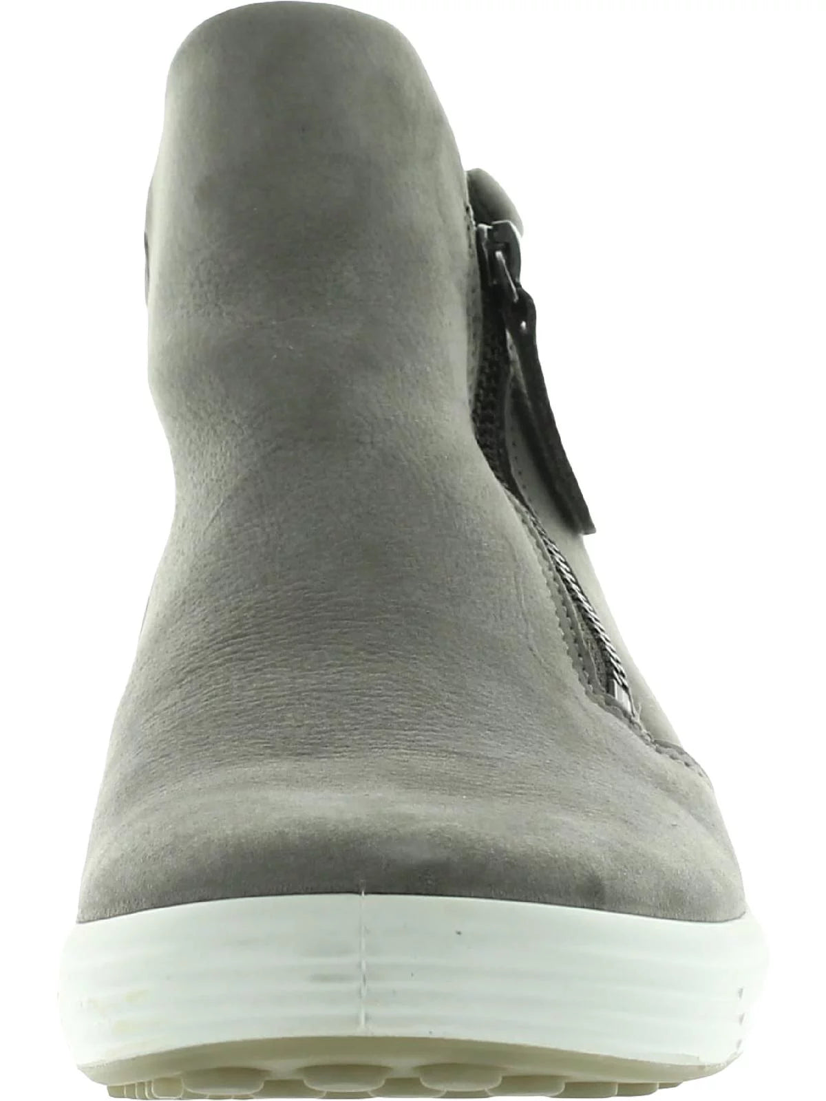 Leather Zipper Casual Sneakers L101450