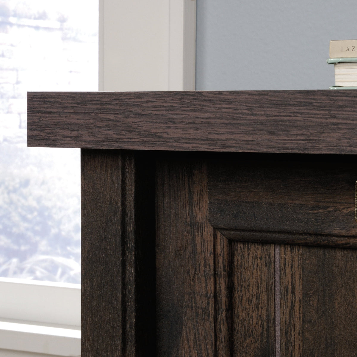 Coffee Oak Lateral File Cabinet S3484