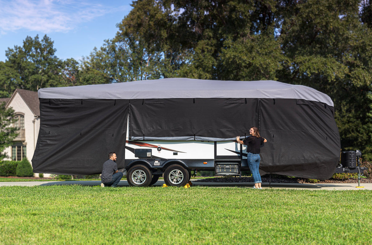 RV Cover for Travel Trailer Up to 15' Z60093
