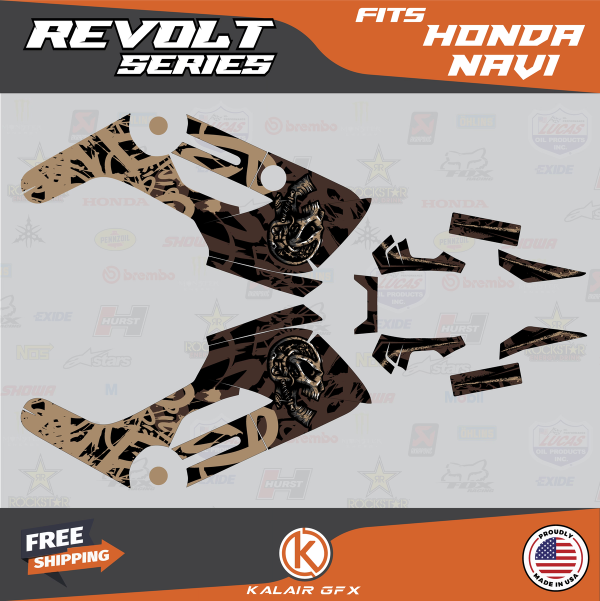 GFX Graphics Kit for Honda NAVI G220497