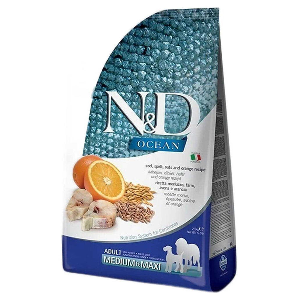 Cod & Orange Adult Dry Dog Food Q131