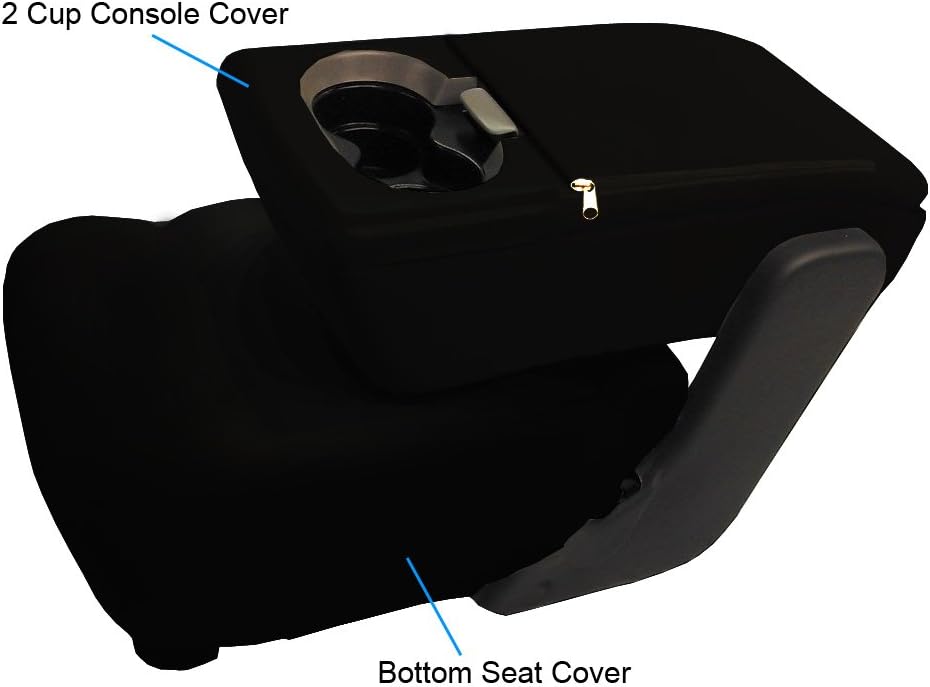 Neoprene Car Front Seat Covers Gray & Black X9873