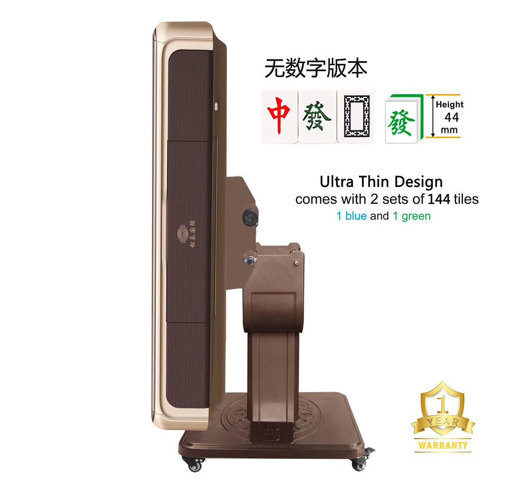 44mm Tiles Folding Automatic Mahjong Table with Drawers F175631