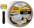 White 4-inch x 50 Foot Roll RV Flex Repair Tape N270
