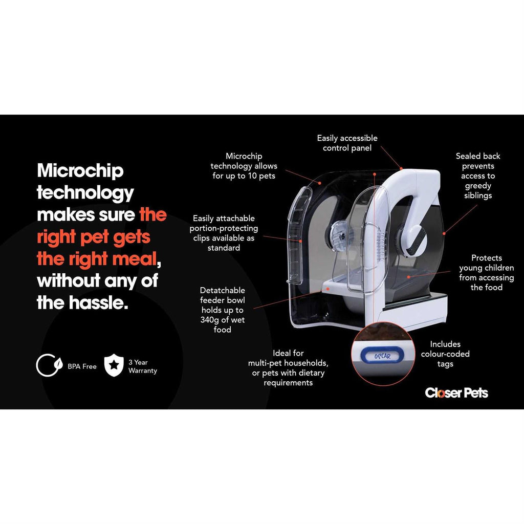 Automatic Microchip Pet Feeder S45048