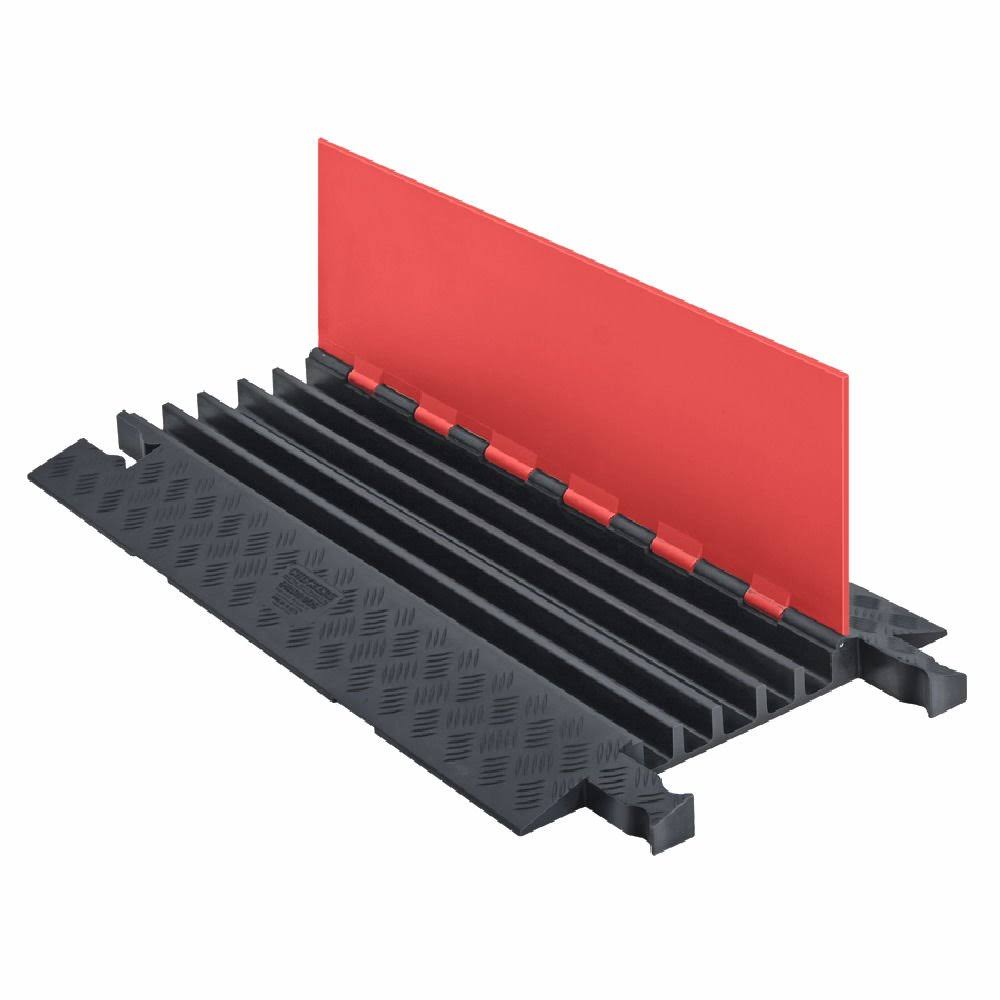 Black Orange 5-Channel Cable Protector Y935
