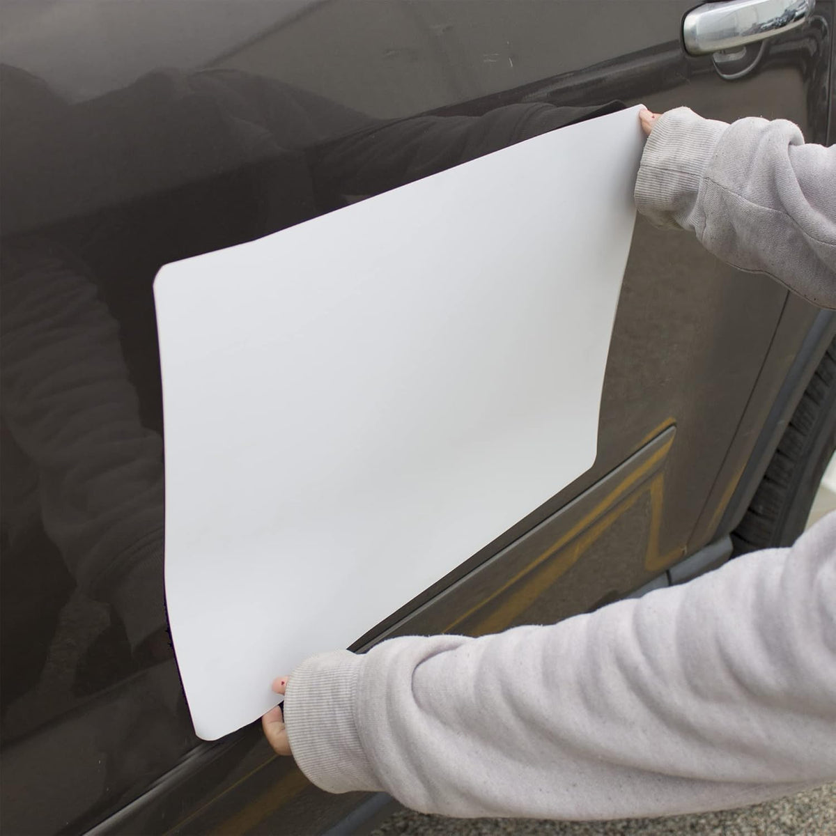 12x9 White Vinyl Car Magnet (10) C818654