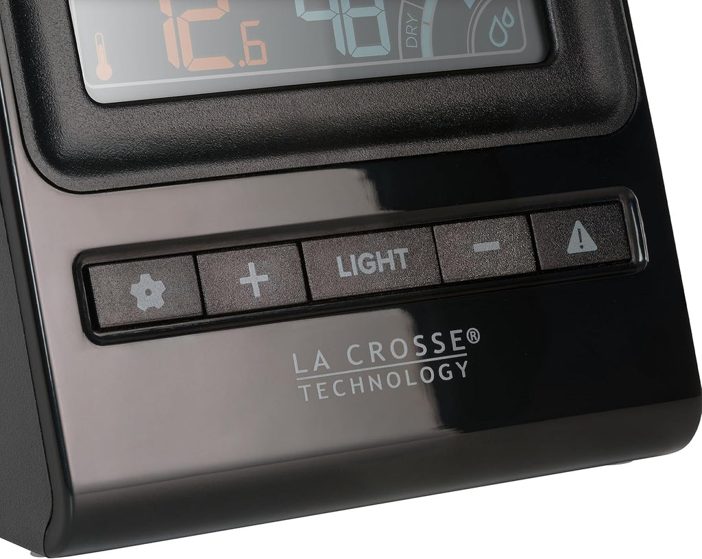 Black Digital Wireless Forecast Station S5526