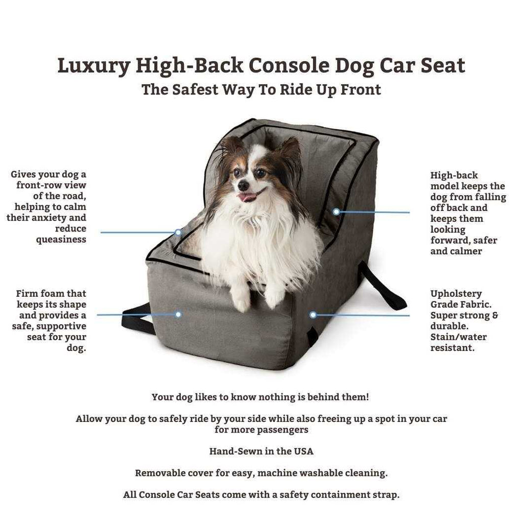 High Back Console Pet Car Seat J45046