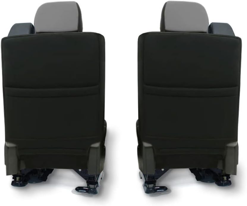Neoprene Car Front Seat Covers Gray & Black X9873