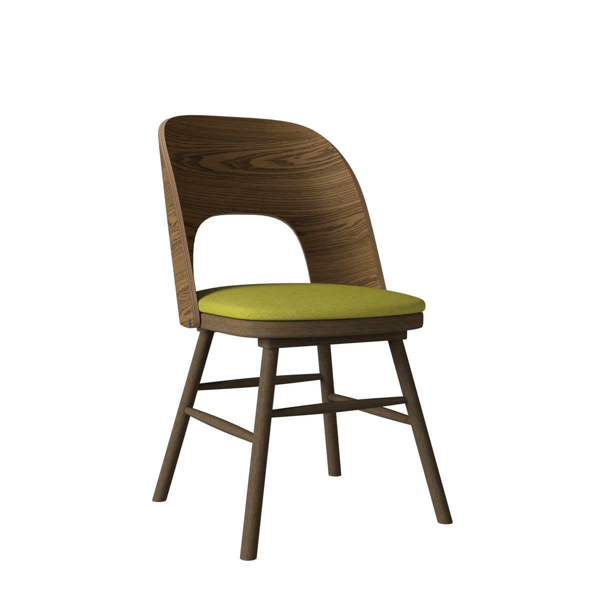 Kiwi Green Armless Side Chair Set of 2 Y68575