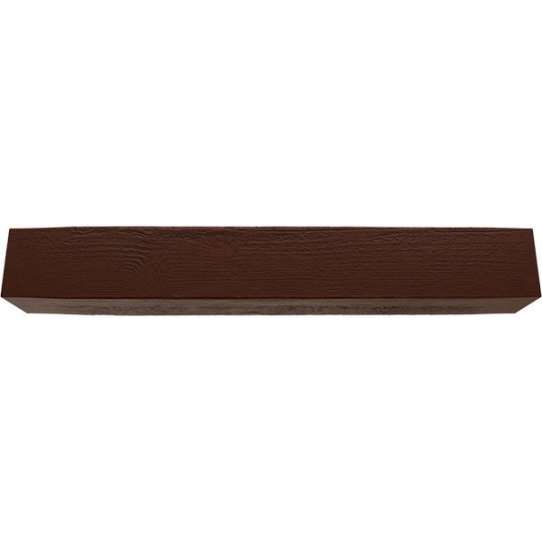 Rough Sawn Faux Wood Fireplace Mantel S95829