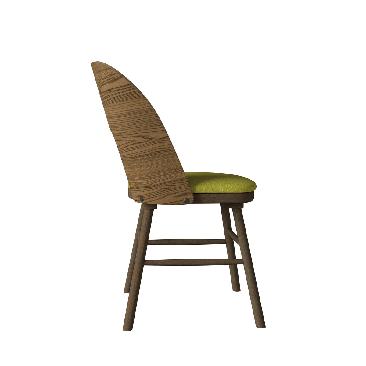 Kiwi Green Armless Side Chair Set of 2 Y68575