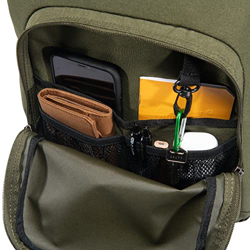Black 25L Water-Resistant Backpack with Laptop Sleeve K27327