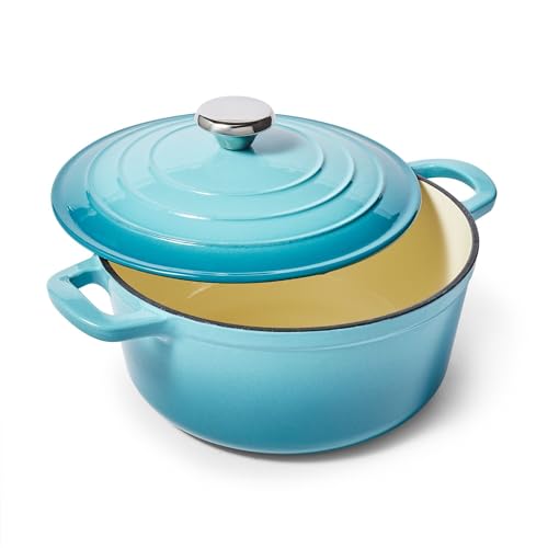 Enameled Cast Iron Covered Dutch Oven, 4 qt. Y2813