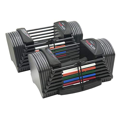 Adjustable Dumbbells, 3-24 lb. Steel X762