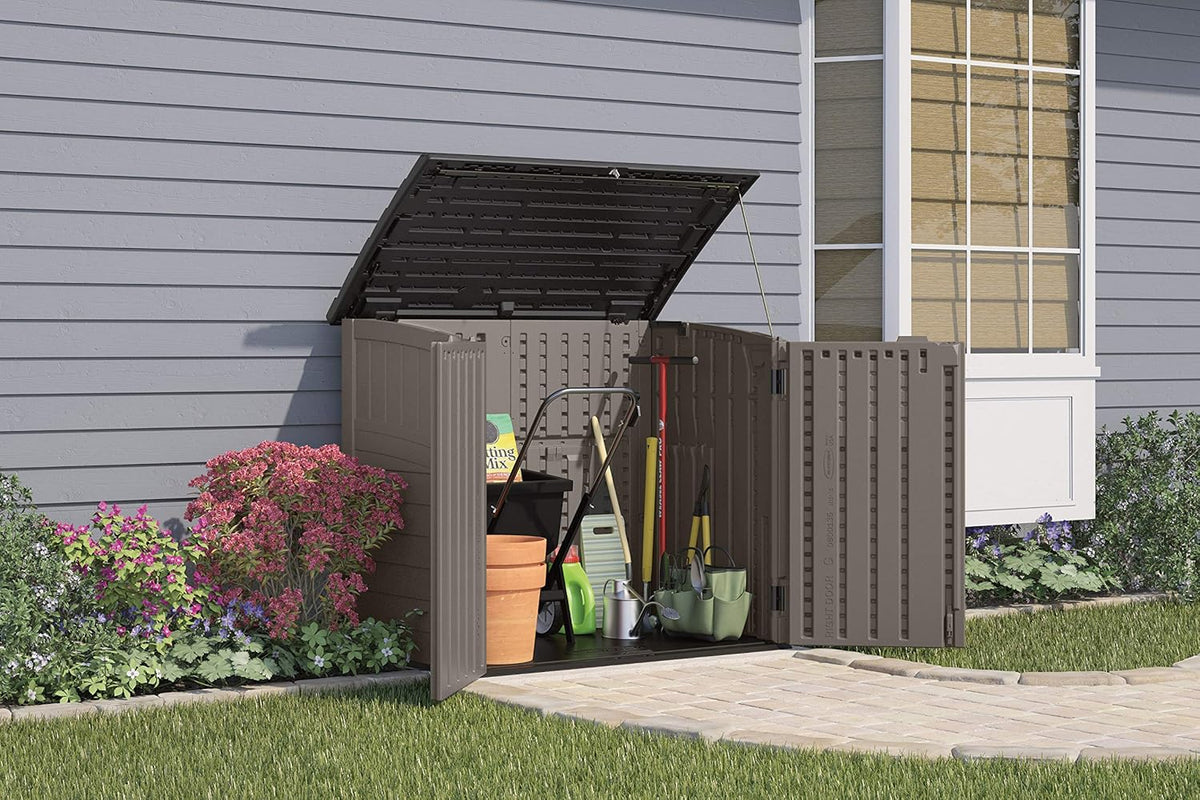 4' x 2' Horizontal Resin Storage Shed N361