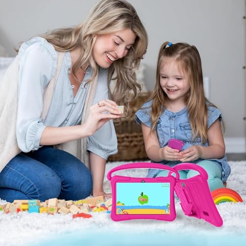 7 inch Android Tablet with 32GB, Shockproof Case Pink B337408
