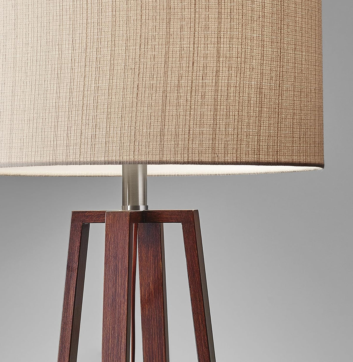 Walnut Birch Wood Floor Lamp M514403