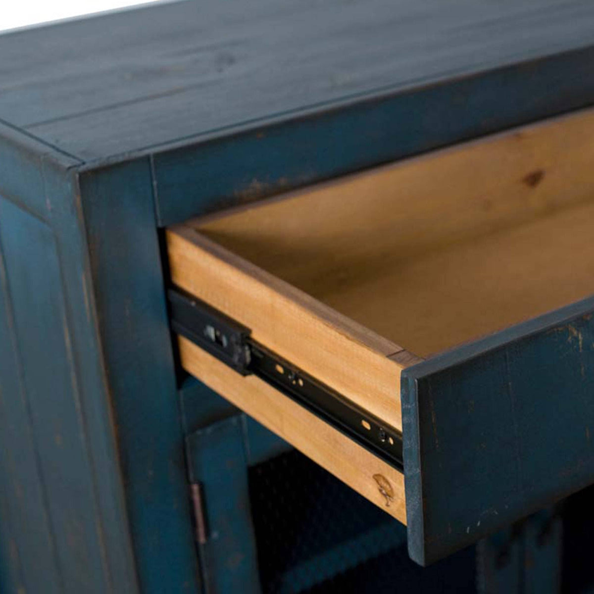 Blue 2-Door Accent Chest H604