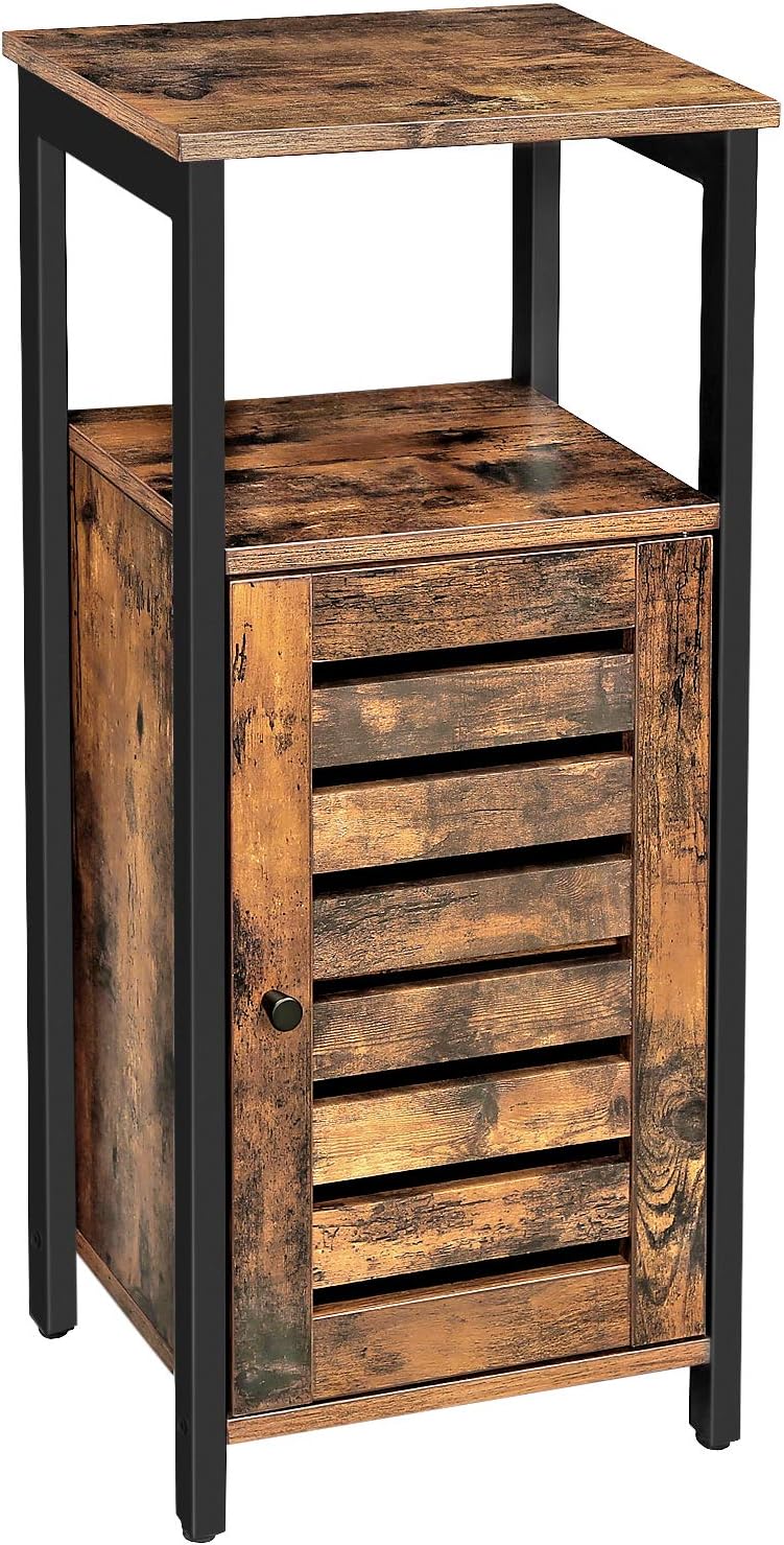 Rustic Brown Standing Storage Cabinet R5747