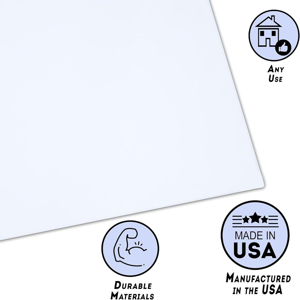 12x9 White Vinyl Car Magnet (10) C818654