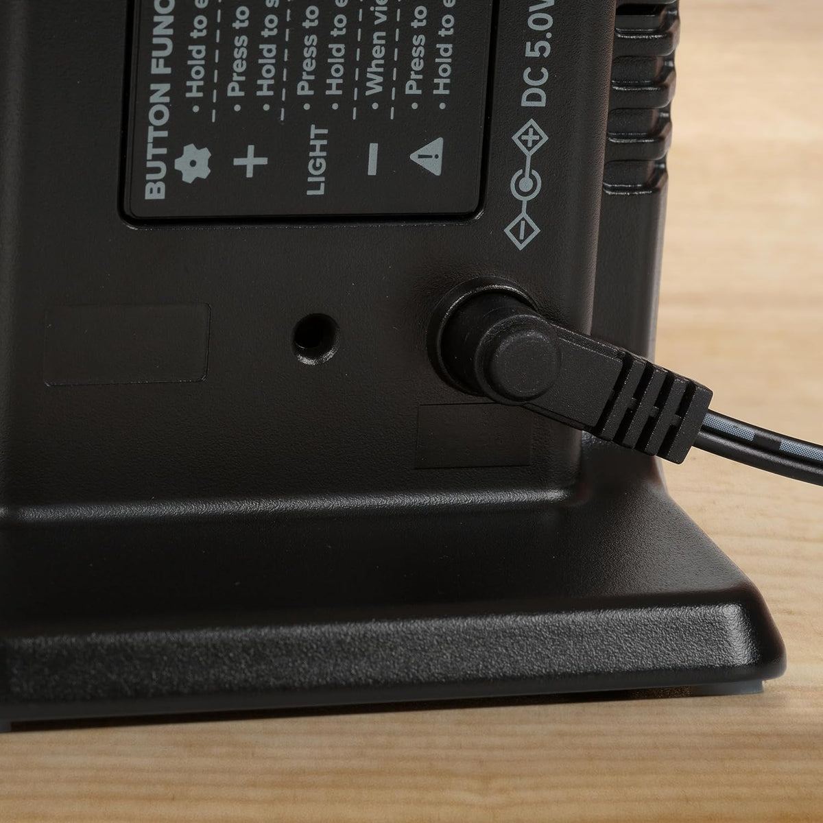 Black Digital Wireless Forecast Station S5526