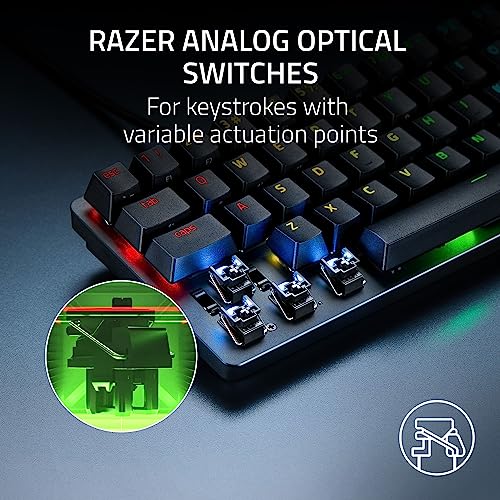60% Gaming Keyboard with Clicky Optical Switches and PBT Keycaps E634