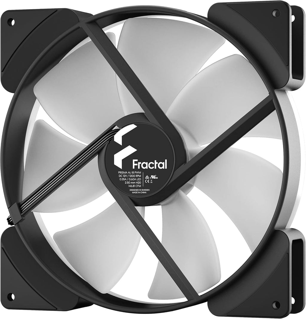 180 mm Addressable RGB LED Computer Case Fan (2-Pack) Z2556