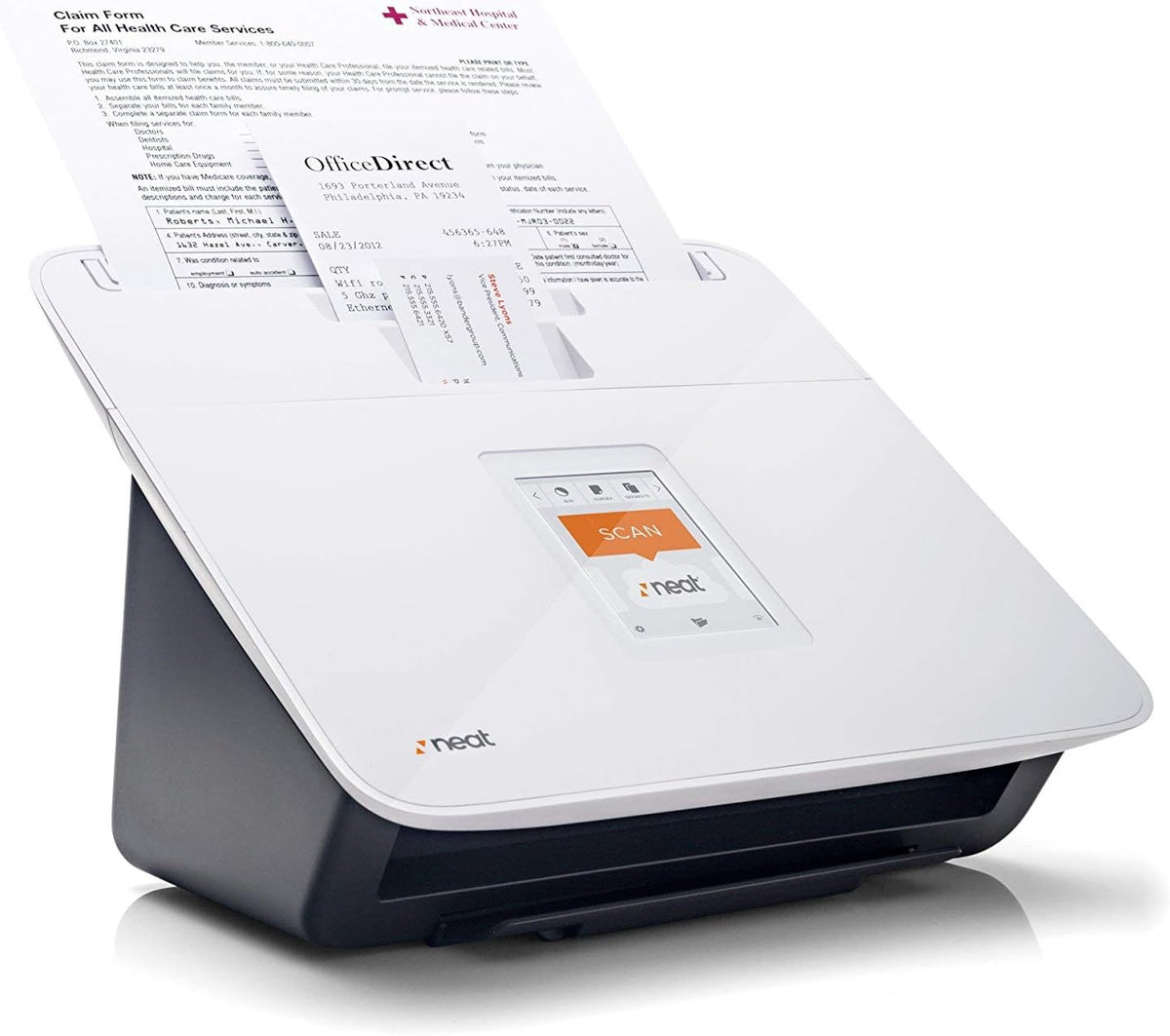 NeatConnect Scanner and Digital Filing System P1293