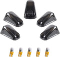 5 PCS Smoke Cab Marker Lights with Amber LED Bulbs S61246