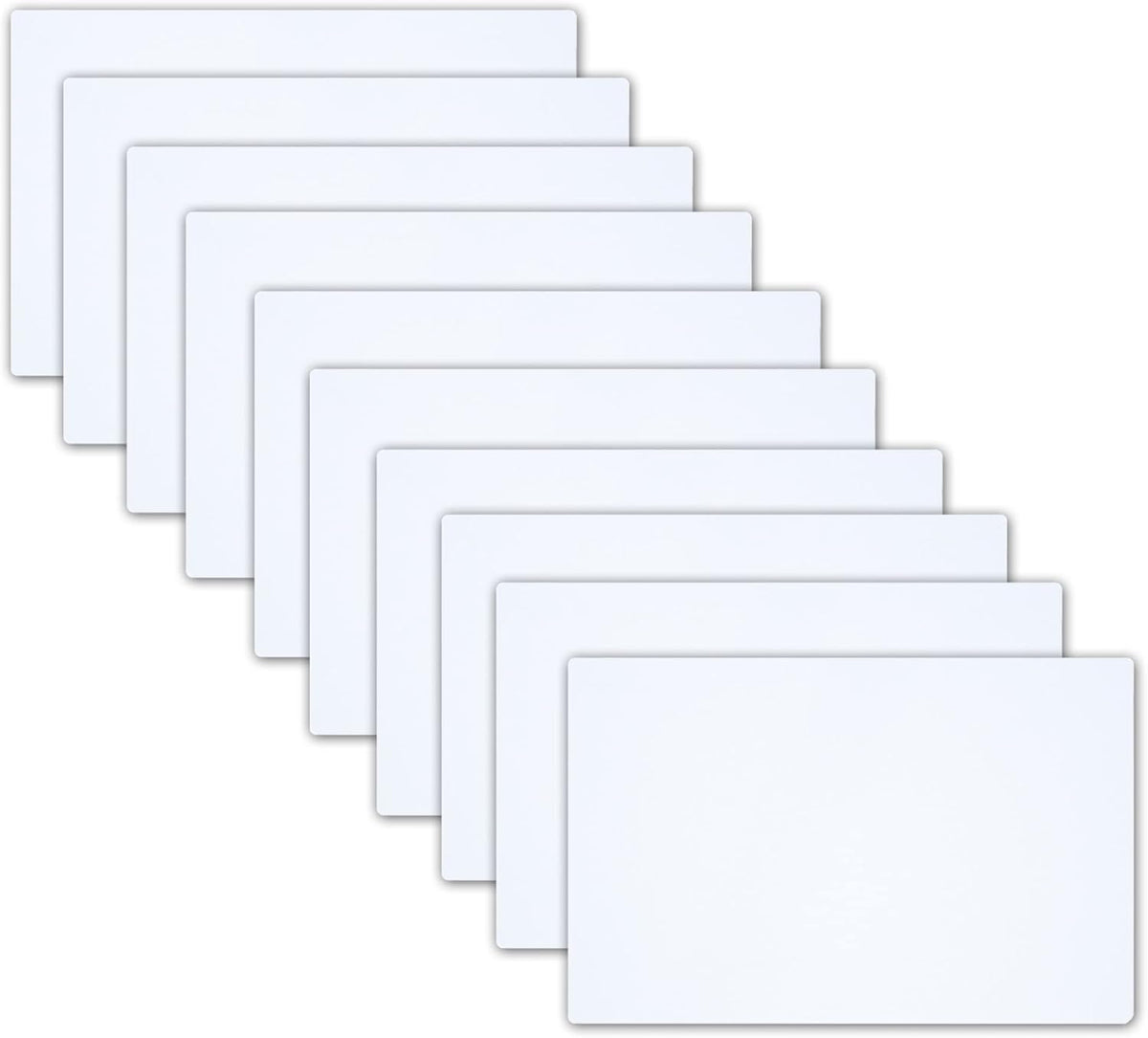 12x9 White Vinyl Car Magnet (10) C818654