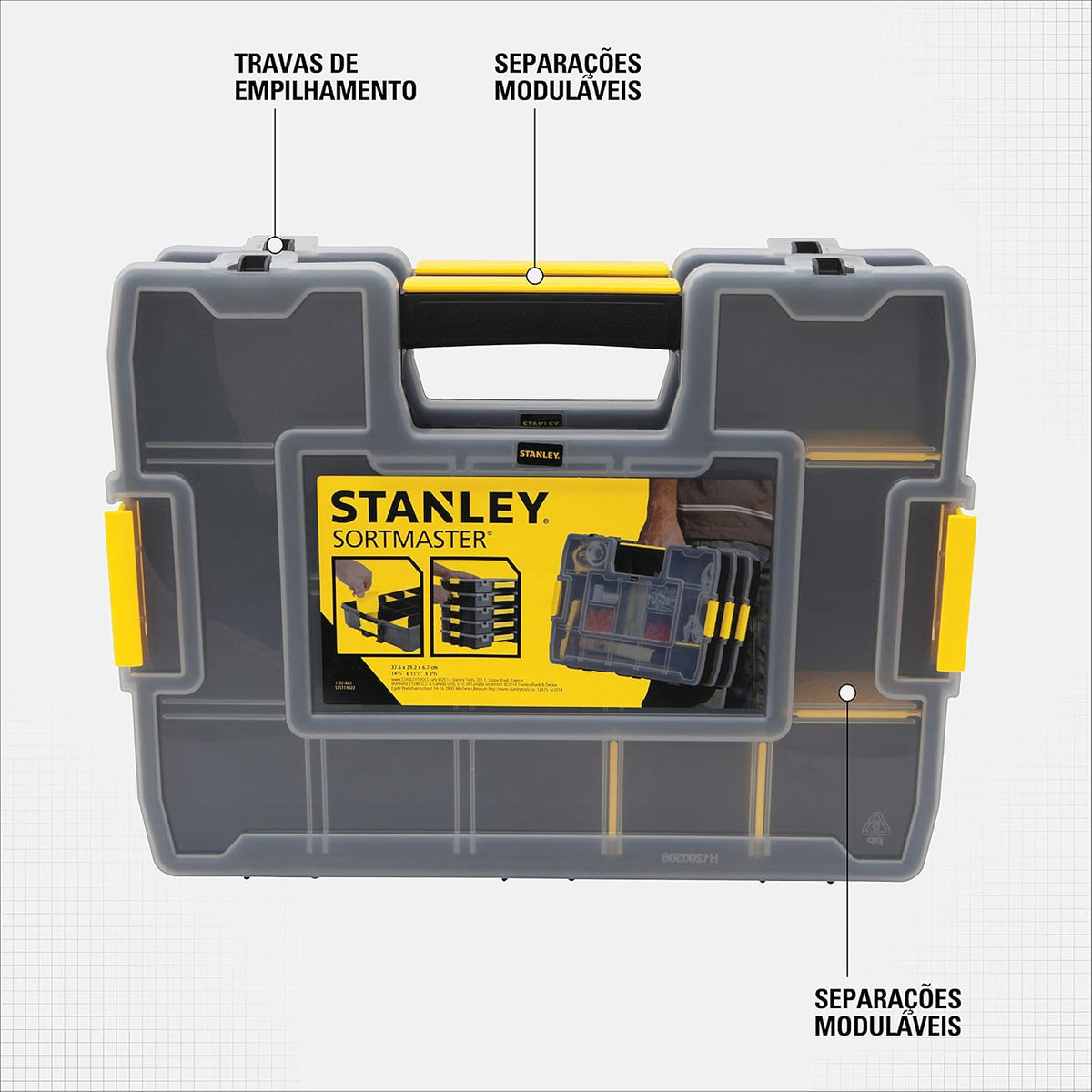 SortMaster Organizer Box With Dividers G354