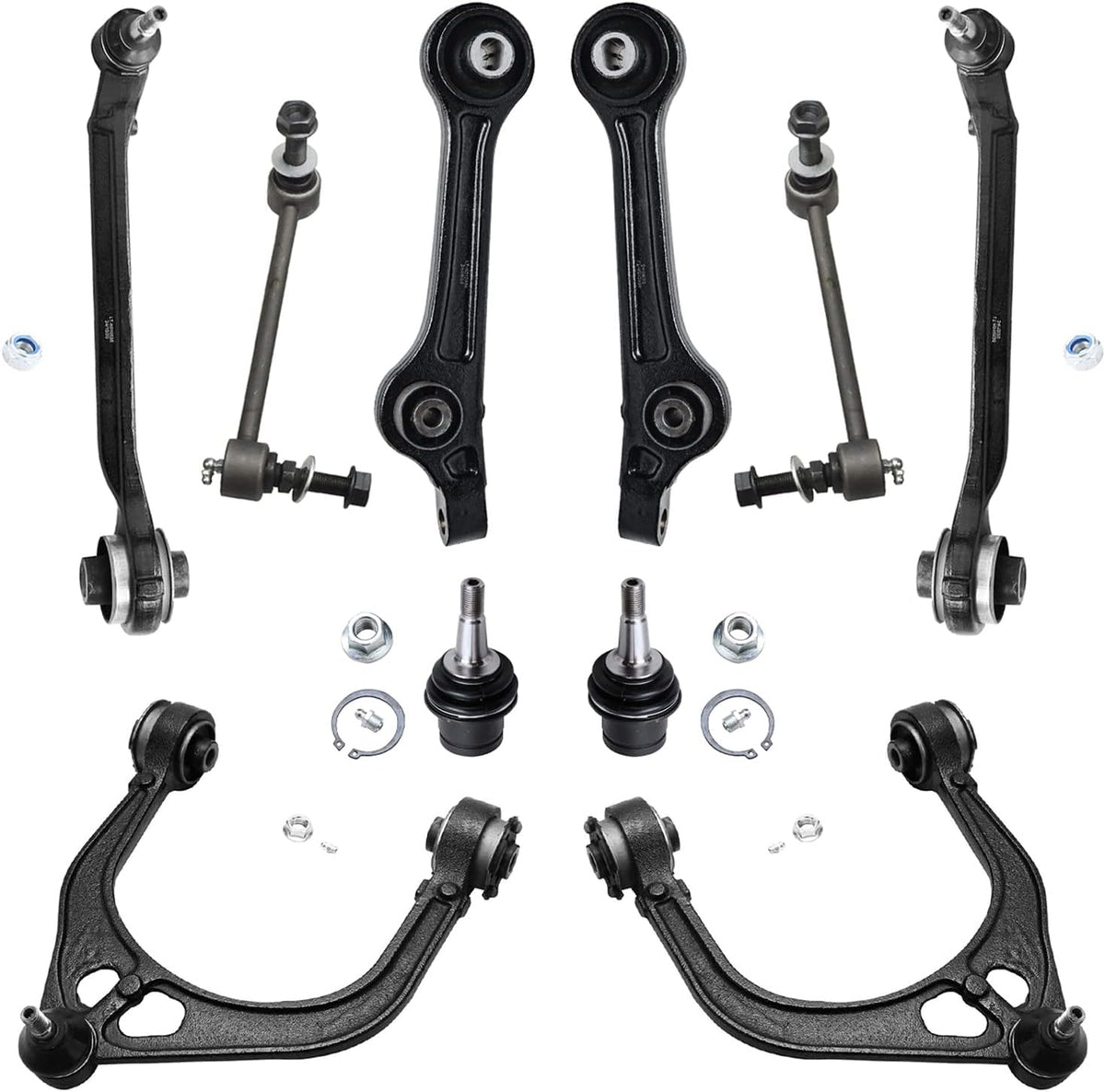 RWD Front End Control Arms Kit 10pc Set U696
