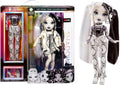 Grayscale Fashion Doll with 2 Grey Designer Outfits and Accessories D404