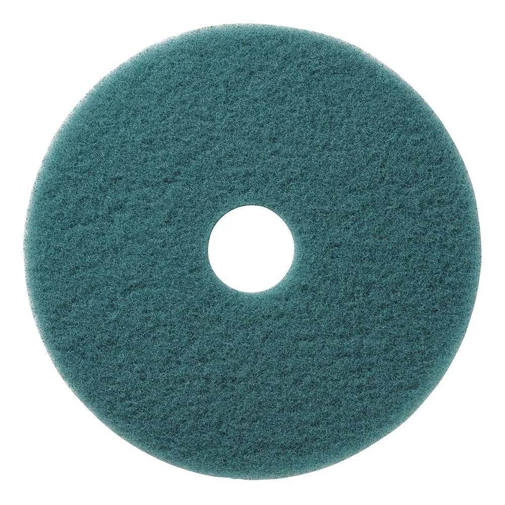 27x22 Aqua High Speed Propane Floor Burnishing Pads - Case of 5 P7774