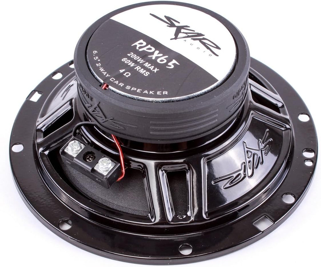 6.5 200W 2-Way Coaxial Car Speakers, Pair O64004