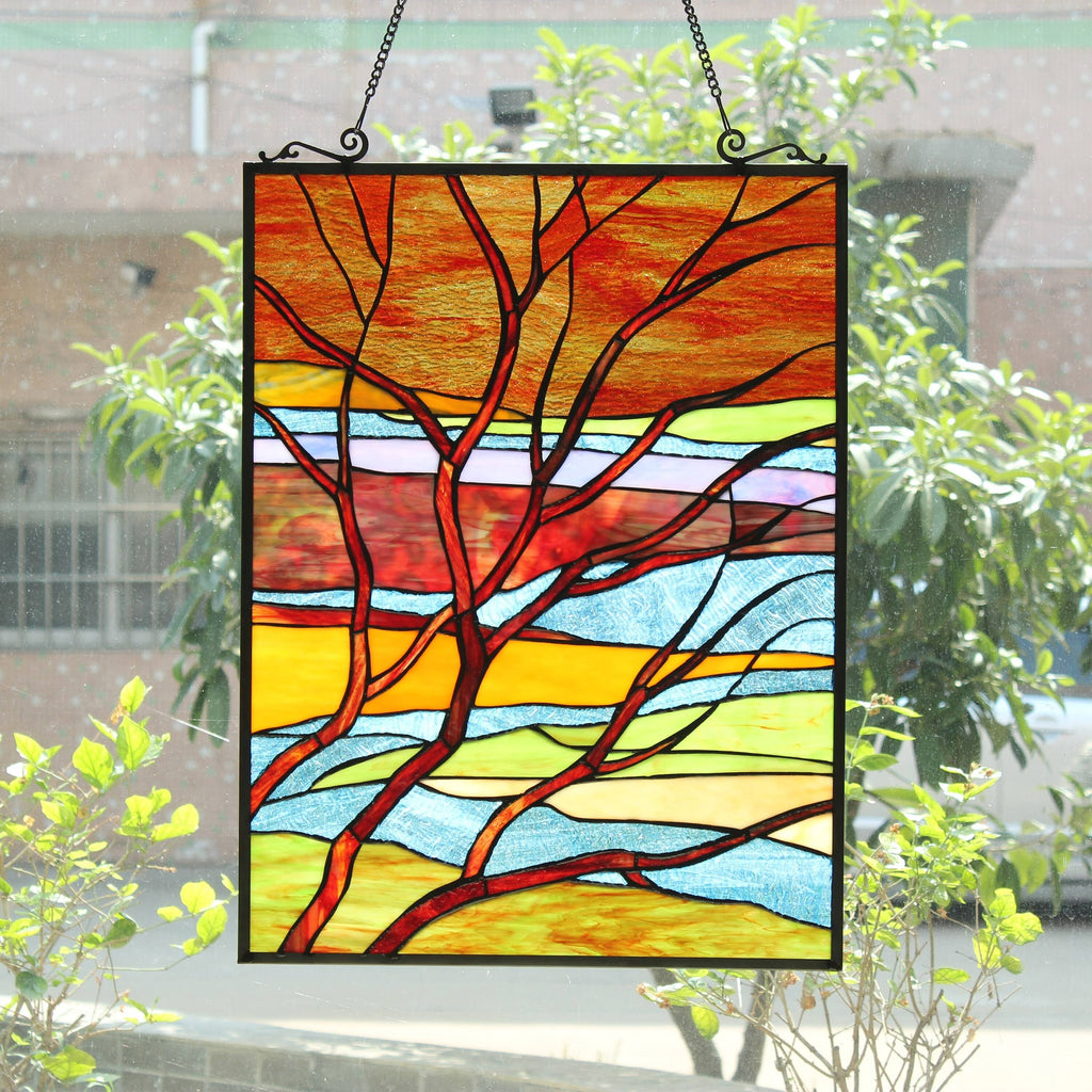 Multi-Color Window Panel Suncatcher L52973
