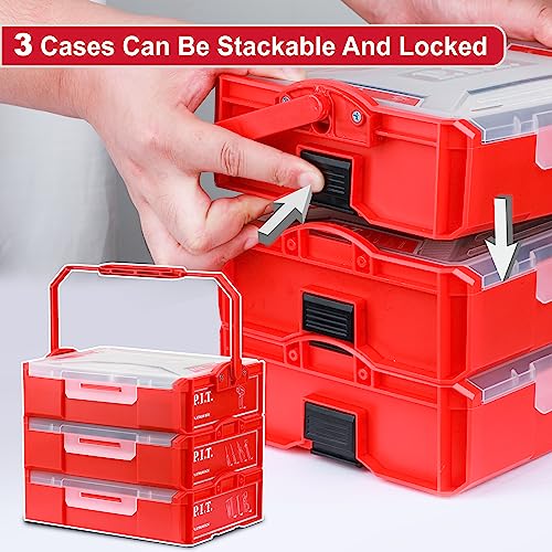 Mini Red 5-Drawer Steel Tool Box N30977