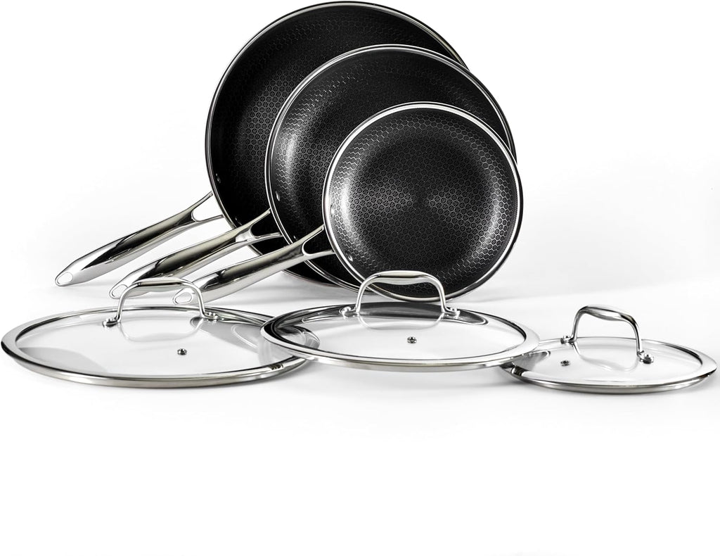 13 Piece Hybrid Stainless Steel Cookware Set E826
